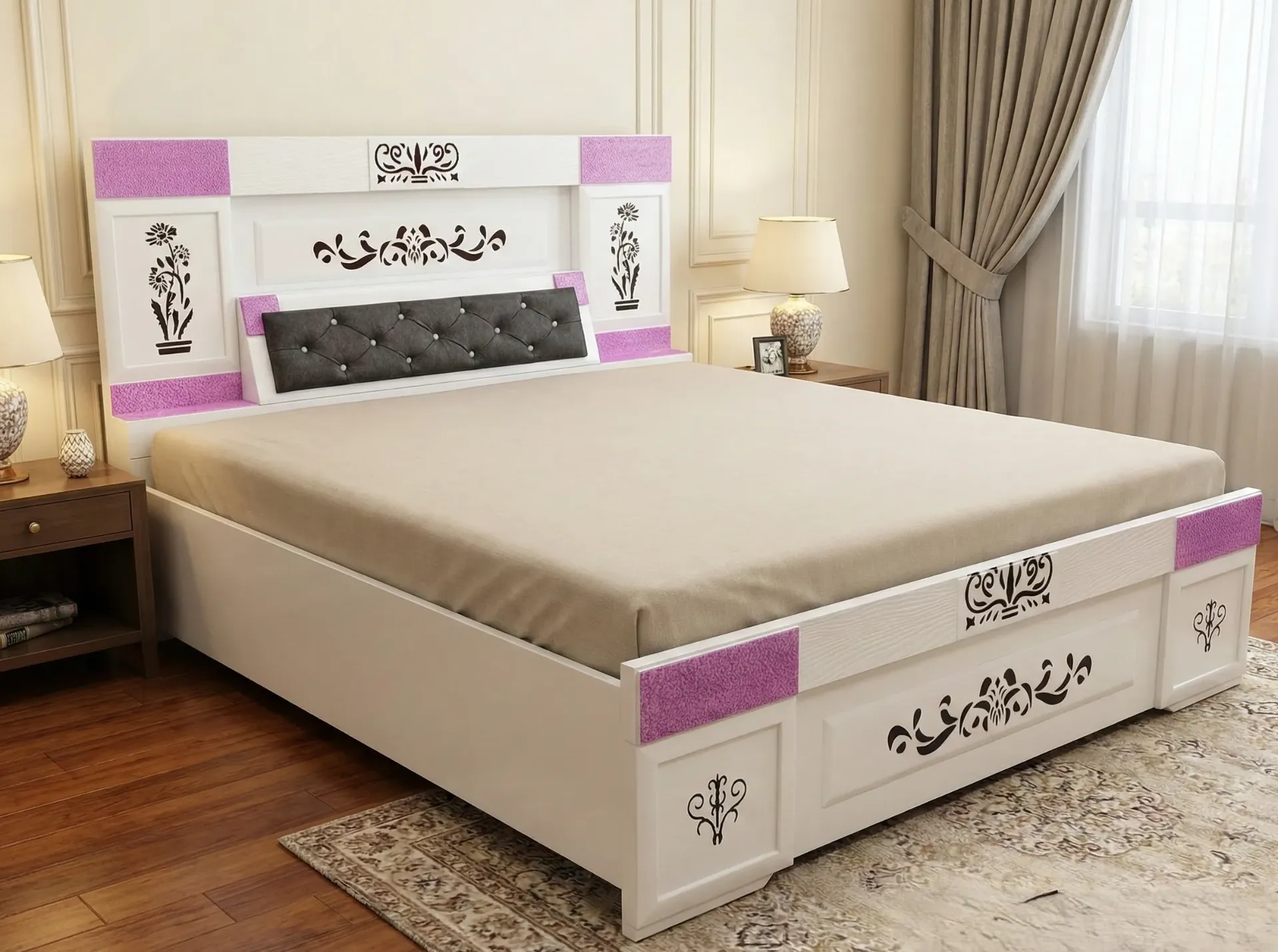 Modern Platform Counter Bed CB