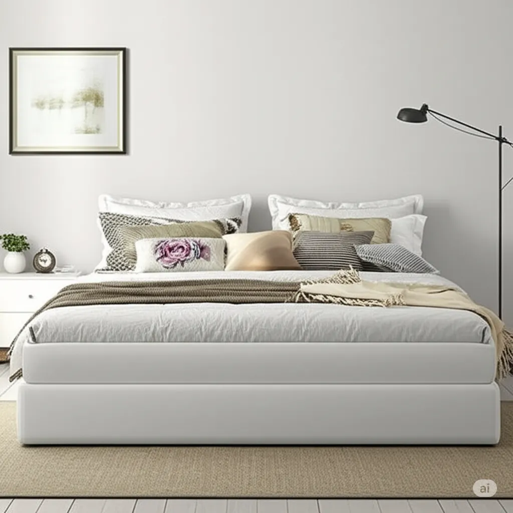 Low Back Cushion Bed QB